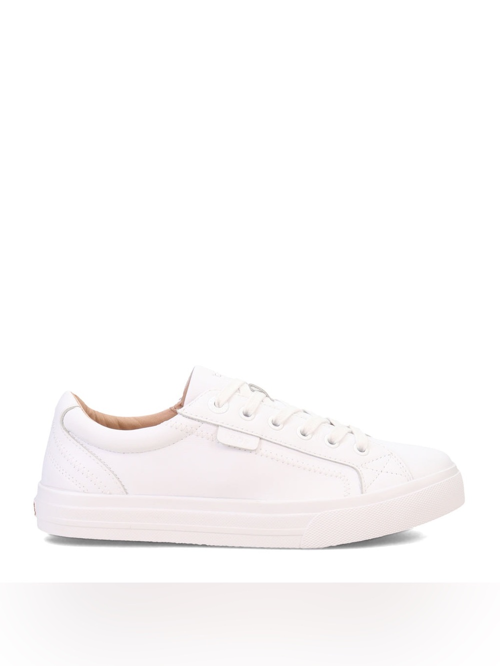 Taos Footwear Plim Soul Lux Leather Sneakers White 8.5 - Picture 2 of 13